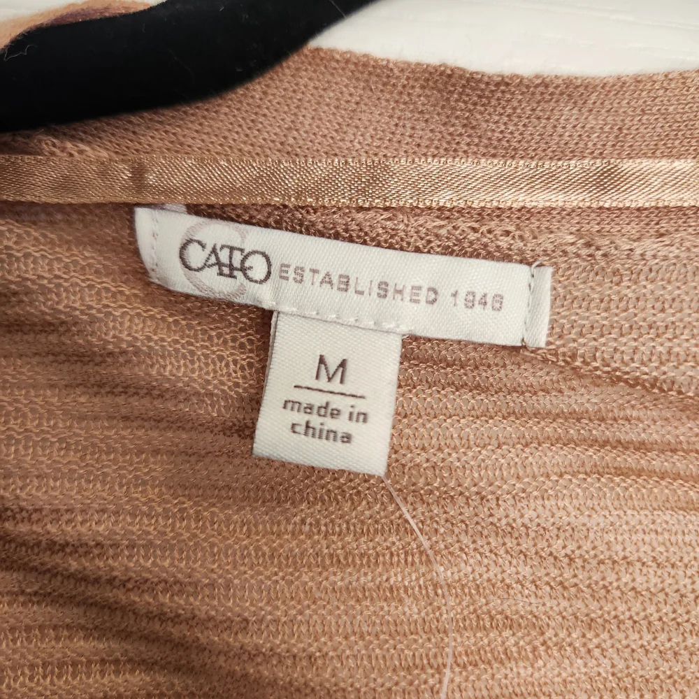 Cato Tan Cardigan Size M BNWT - Picture 3 of 4